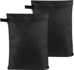 Waterdichte waszakken voor vuile was - 2 stuks, 39.5×27.5 cm, met rits en duurzame stof — thumbnail 1