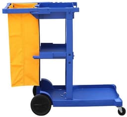 Schoonmaakkar Zak – 75 liter – Blauw – Waterdicht – Grote Capaciteit – Voor Hotel & Horeca – Vervangingszak — thumbnail 4