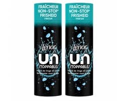 Lenor Unstoppables Fresh Geurbooster – 2 x 240 g – Geurparels voor de Was – Voordeelverpakking