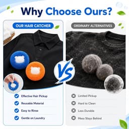 Haarballen voor de wasmachine - Herbruikbaar - Verwijdert dierenharen - Effectief voor kleding - ShopVlot — thumbnail 3