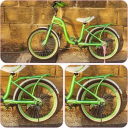 1 stuks roze fietsstandaard 14 inch van legering, zijstandaard voor kinder- en tienerfietsen, inclusief montageplaat, gereedschap en moeren — thumbnail 5