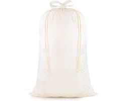 WiseBoy waszak met handvatten en trekkoord, extra grote, robuuste opbergtas voor vuile kleding, 60 x 89 cm - ShopVlot