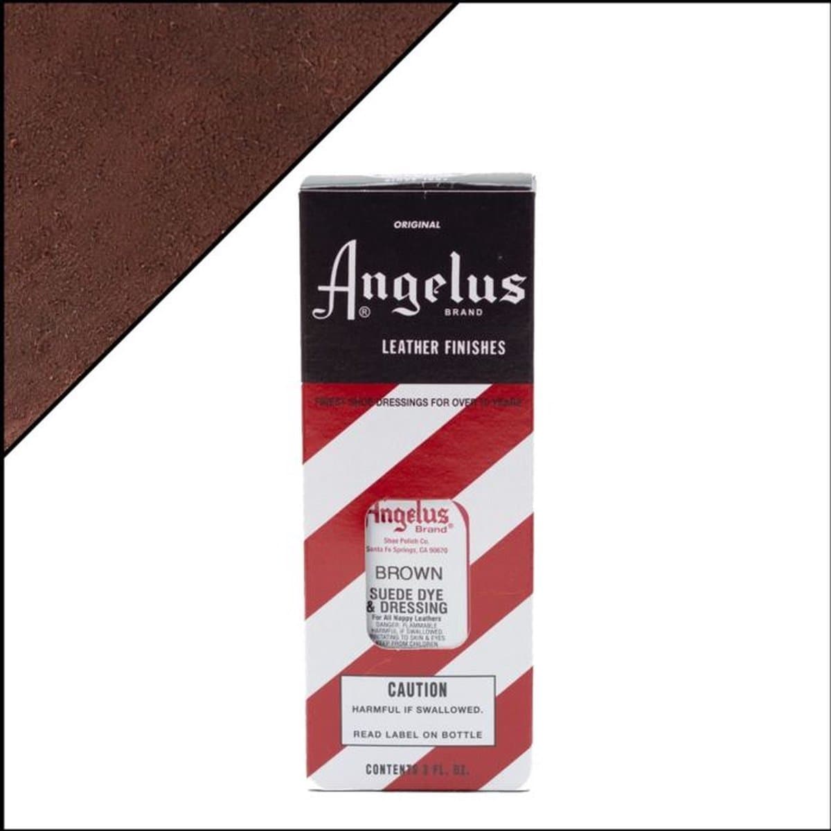 Angelus Suède Dye - Indringverf - voor suède stoffen - 90 ml - Bruin — afbeelding 1