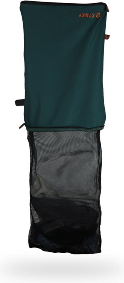 STNKY Pro edition - Wasbare sport, reis- en wastas - Groen - 13 liter - Geurloos — afbeelding 1