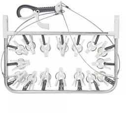 ProPlus Droogcarrousel – Aluminium – Inklapbaar – 32 Knijpers – Compact — thumbnail 5