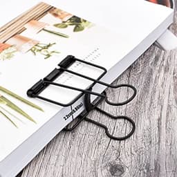 Extra Grote Binder Clips 6,5 cm - Zwarte Klemmen voor Kantoor en Schoolbenodigdheden (15 stuks) — thumbnail 2