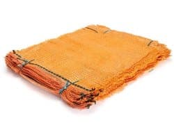 Ritselzakken 100 stuks 31 cm x 50 cm voor aardappelen, groenten en fruit - ademend en scheurvast