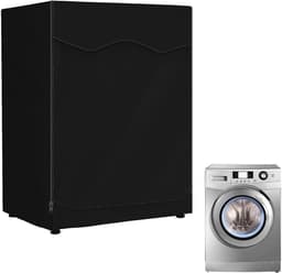 OIMG Wasmachine Beschermhoes - Wasmachine hoes - Wasmachine beschermer - Wasmachine overtrek - 210D Oxford Stoffen - met Rits en Verstelbaar - Beschermer - Wasmachine Hoes - 60x60x85cm - voor Toilet Keuken Balkon Badkamer Tuin(L) — thumbnail 1