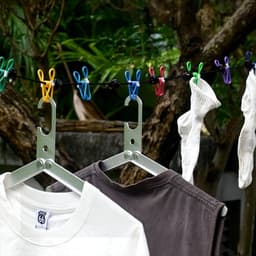 2 stuks - Drooglijnen - Draagbare Reis Waslijn - Outdoor Windbestendige Ophangsysteem - Opvouwbare Waslijn voor Hotel en Camping - kleurrijke editie — thumbnail 4