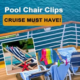 16-pack strandstoel handdoekklemmen - essentiële cruise-artikelen, zwembadstoelklemmen, grote ophangklemmen, strandlakenhouder, wasknijpers om te voorkomen dat uw handdoek wegwaait, must-have voor op vakantie — thumbnail 4