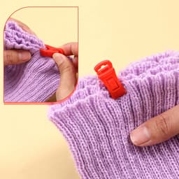 10 stuks - Antislip waslijnknijpers - Waslijnknijpers - Sokkenklemmen - Sokkenklemmen voor wasmachine en droger - Blauw - okkenhouders en sokkenclips - Sokkenklemmen voor wasgoed — thumbnail 5