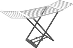 Droogrek 20 meter - Wasrek voor binnen en buiten - stevig en stabiel - 194 x 108 x 58 cm - verschillende kleuren — thumbnail 1