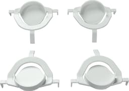 Scanpart opplakbare drogervoeten - Verhinderen verschuiven van de droger - Geschikt voor AEG Beko Bosch LG Miele Samsung Siemens Whirlpool - Universeel - 4 stuks — thumbnail 4