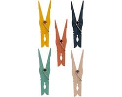 Urban Living Basic Grip wasknijpers - 200x - kunststof - 7 cm