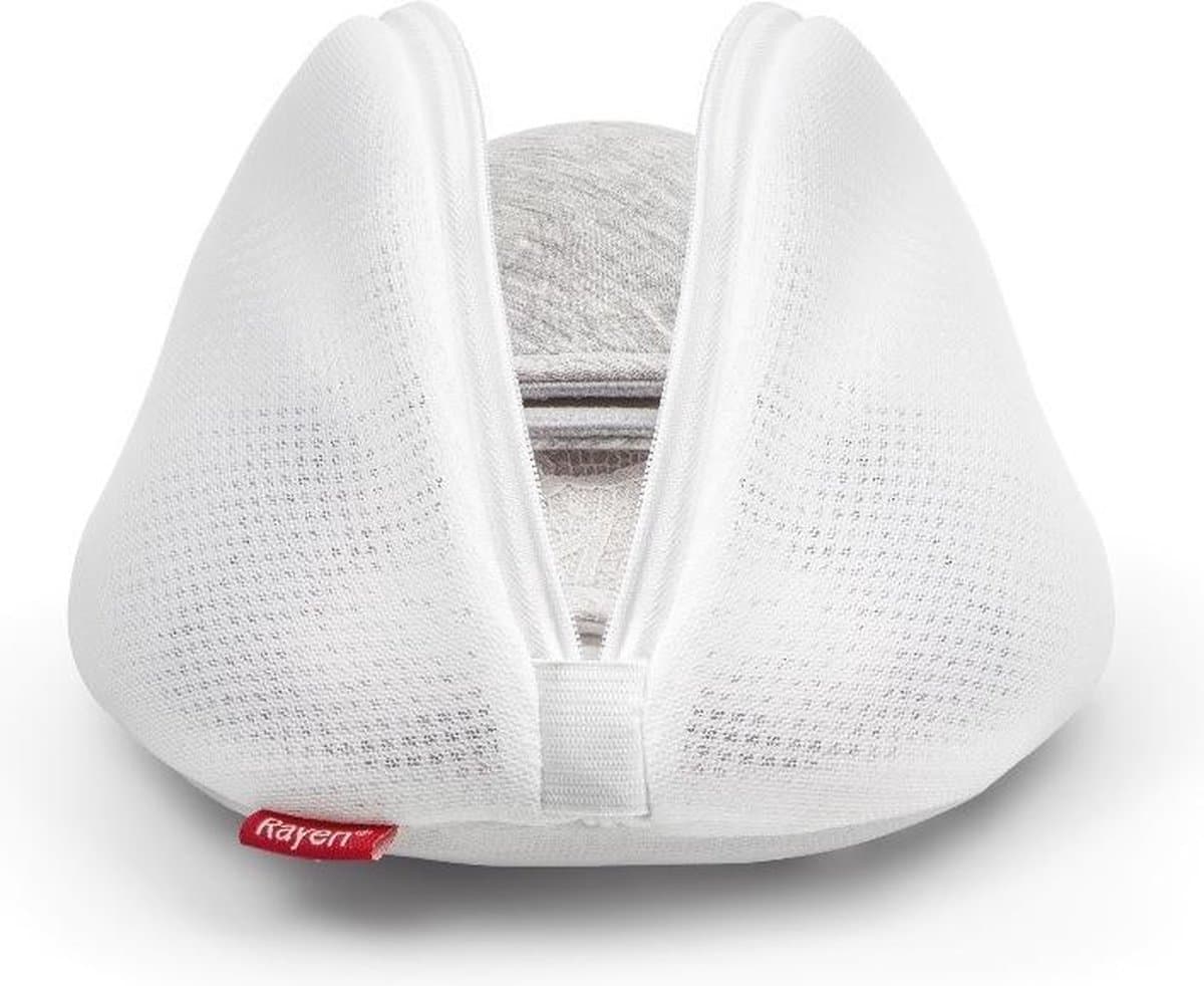 Rayen Stevige Lingerie waszak – BH Wasnet – 18 x 15 x 15 cm – wit — afbeelding 1