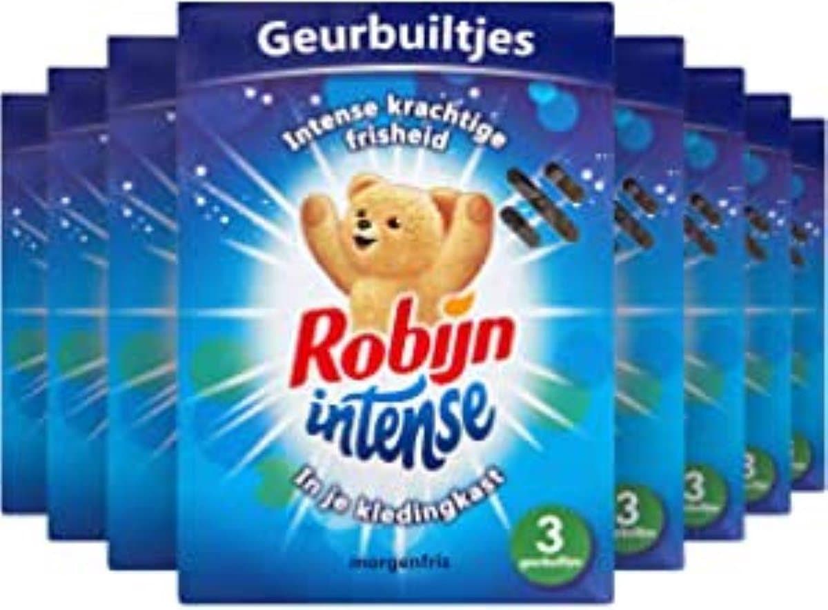 Robijn Morgenfris - 8 x 3 st - Geurbuiltjes - Voordeelverpakking — afbeelding 1