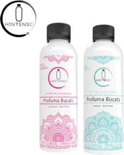 Wasparfum Hintenso Pink 500ml + Wasparfum Hintenso Turquoise Magic Edition 500ml - Proefpakket - 140 wasbeurten - Inclusief 1 gratis tester - Frisse was – Heerlijke geur – Textielverfrisser – Wasverzachter – Bloemengeur – Magische geur - Wasparfum — thumbnail 1