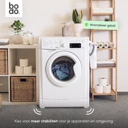 Bodo® Trillingsdempers Wasmachine - Droger – Set van 4 – Wit — thumbnail 5