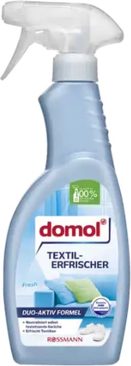 Domol Textielverfrisser Spray - Fresh - VOORDEELVERPAKKING | 6x 500ml | Verwijdert nare geuren — thumbnail 2