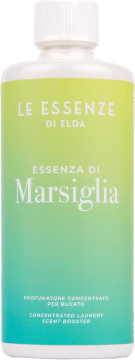 Le Essenze di Elda Wasparfum Marsiglia 500 ml – Italiaanse Wasparfum – Geurversterker voor de Was – Langdurige Frisse Geur — afbeelding 1