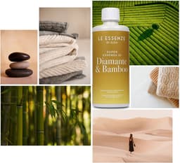 Le Essenze di Elda Wasparfum Diamante & Bamboo 500 ml – Luxe Italiaanse Wasparfum — thumbnail 3