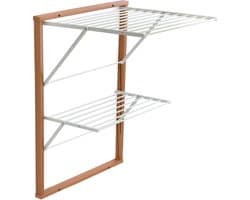 Equivera Wanddroogrek - Wasrek - Droogrek - Wanddroogrek Inklapbaar - Wand Droogrek