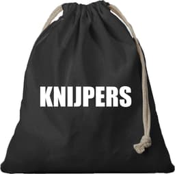 Knijperzak - met 100 houten wasknijpers - canvas opbergzak - 25 x 30 cm — thumbnail 3