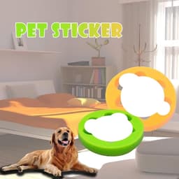 SnelShoppen - 4 Stuks Dierenharen Verwijderaar, Herbruikbare Pluisverwijderaar voor Wasmachine, PU Gel, Effectief voor Huisdieren, Geen Geur, Duurzaam — thumbnail 4