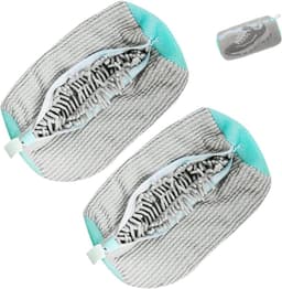 Set van 2 Herbruikbare Schoenwaszakken voor Sneakers, Geschikt voor Wasmachine en Droger, 360 Graden Reiniging — thumbnail 1