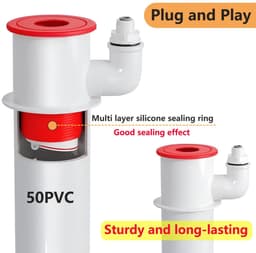 Dailygoods- Afvoerslang Afdichting - Slang - Dompelpomp - Afvoerslang Airco - Afvoerslang Droger - Afvoerslang Vaatwasser — thumbnail 3