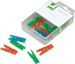 Mini Wasknijpers - Kleine Knijpers - Kleding Drogen - Kunststof Materiaal - 10 Stuks - Gesorteerd — thumbnail 1
