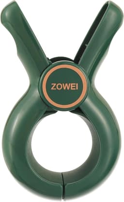 Grote Wasknijpers - Handdoek Klemmen - Wassen Ophangen - Winddicht Antislip - 10.5 cm - Groen — thumbnail 5