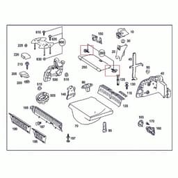 - Plank Clip - Duurzaam Hanger Clips - Eenvoudig in gebruik - Kunststof - Geschikt voor W169 A-Klasse - 2 stuks — thumbnail 3
