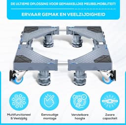 ApexArte® Wasmachine Verhoger - Wasmachine Kast - Wasmachine Ombouw — thumbnail 4