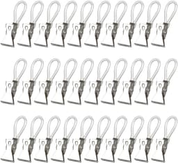 30 Stuks Handdoekclips - Keukenhanddoeken Ophangen - Clips Voor Handdoeken, Washandjes En Badsponsjes - Lushangerclips Voor Pannenlappen En Theedoeken — thumbnail 1
