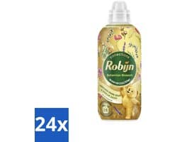 24 x Robijn – Wasverzachter – Bohemian Blossom – 765 ml - Wasverzachter - Bloemige Geur - Wasverzachter Fles - Kleding Verzorgen - Vezels Beschermen