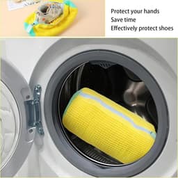 Set van 2 Waszakken voor Schoenen met Rits, Herbruikbaar voor Sport- en Linnen Schoenen, Ideaal voor de Wasmachine — thumbnail 5