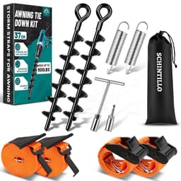 Omgoods - Stormbanden Set voor Zonneluifels | Verbeterde Grondankers voor Campers en Caravans — thumbnail 1