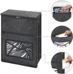 SnelShoppen - Brievenbusvanger voor de Deur, Grijs, Waterdicht, Kunststof, Stevige Bevestiging, Veilig voor Post, Ideaal voor Thuis, Tuin, Camping en — thumbnail 5