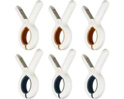 Wasknijpers Kunststof - Kledingklemmen Plastic - Kleding Drogen - Goede Grip - 100 stuks - Gemengde Kleuren