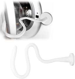 Deurstopper voor wasmachine met voorlader - Magnetische - Met 4.3cm magneetvoet - Verstelbaar en Flexibel - Verwijderbare - Deurhouder Wasmachine - Wasmachine Deurstopper - Houdt de deur van de wasmachine open om geurtjes te voorkomen - Wit — thumbnail 1