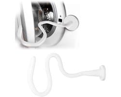 Deurstopper voor wasmachine met voorlader - Magnetische - Met 4.3cm magneetvoet - Verstelbaar en Flexibel - Verwijderbare - Deurhouder Wasmachine - Wasmachine Deurstopper - Houdt de deur van de wasmachine open om geurtjes te voorkomen - Wit