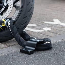 Motorfiets Anker - Beveiligingsanker - Diefstalpreventie - Gehard Staal - 15x12x9 cm - Zwart — thumbnail 3