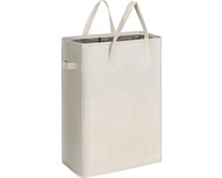 wasmand, kleine opvouwbare smalle waszak met handvat.