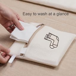 Solidchoice - Set van 2 Mesh Waszakken voor Delicate Kleding — thumbnail 5