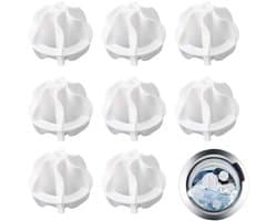 Solidchoice - Set van 8 Herbruikbare Wasdrogerballen voor Haar en Vacht