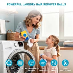 Solidchoice - 20 Stuks Herbruikbare Dierenharen Verwijderaars voor Wasmachine — thumbnail 3
