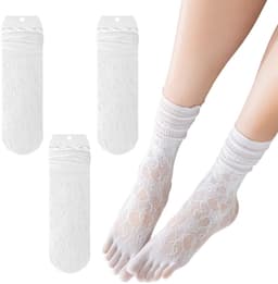 Solidchoice - Set van 3 Dames Sokken in Diverse Kleuren — thumbnail 1