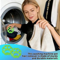 Solidchoice - Set van 16 Herbruikbare Huisdierhaarverwijderaars voor de Wasmachine — thumbnail 4