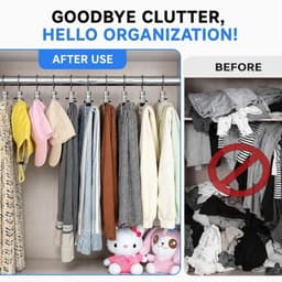 Metalen knijpers set van 32 stuks, 360° draaibare laarsklemmen, roestvrij staal, antislip kleerhangerclips voor kleding en wasgoed, zwart en duurzaam — thumbnail 3